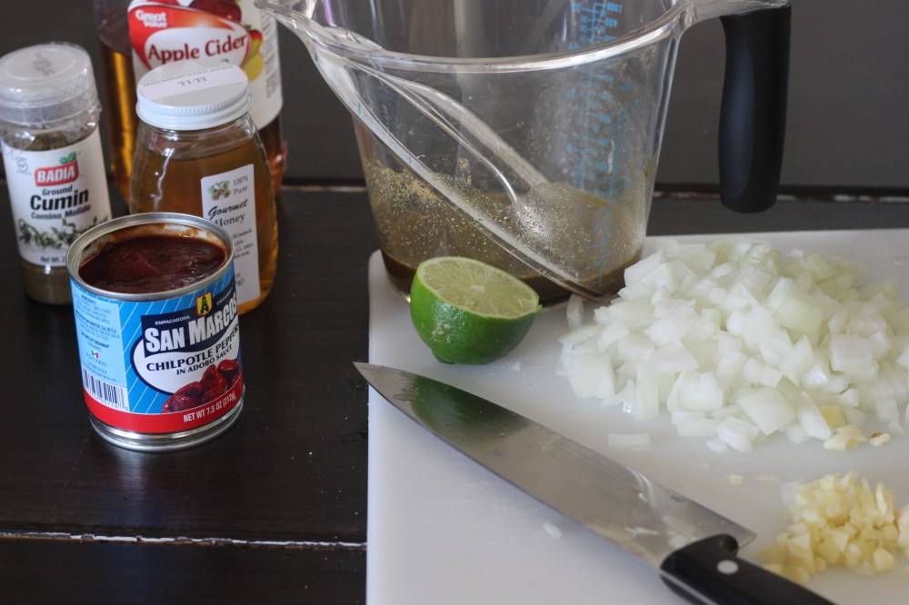 Chipotle & Honey Pork Tacos with Lime, Radish Slaw