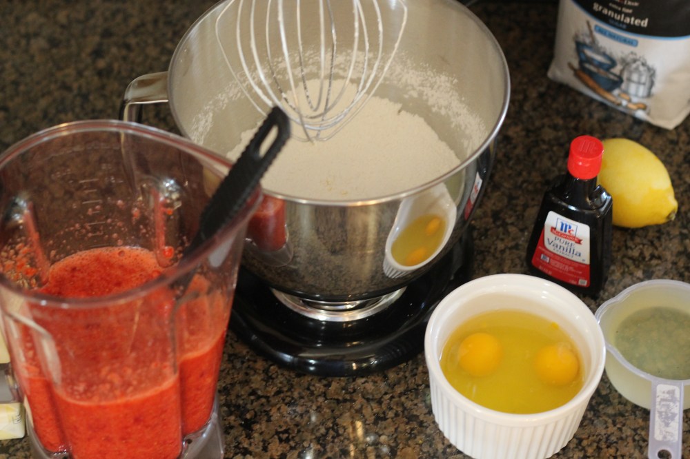 Strawberry Cake Mix